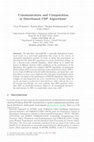 Research paper thumbnail of Communication and Computation in Distributed CSP Algorithms