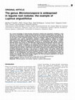 Research paper thumbnail of The genus Micromonospora is widespread in legume root nodules: the example of Lupinus angustifolius