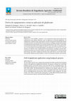 Research paper thumbnail of Deriva de equipamentos costais na aplicação de glyphosate