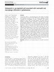 Research paper thumbnail of ORIGINAL ARTICLE: Osteopontin is up-regulated and associated with neutrophil and macrophage infiltration in glioblastoma: Osteopontin is associated with leucocyte infiltration in glioblastoma