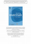 Research paper thumbnail of Round robin test: Wear of nine dental restorative materials in six different wear simulators – Supplement to the round robin test of 2005