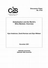 Research paper thumbnail of Globalization and the World's Wine Markets: Overview