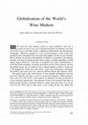 Research paper thumbnail of Globalisation of the World's Wine Markets