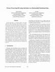 Research paper thumbnail of Privacy preserving ID3 using Gini Index over horizontally partitioned data