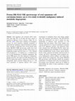 Research paper thumbnail of Proton HR-MAS MR spectroscopy of oral squamous cell carcinoma tissues: an ex vivo study to identify malignancy induced metabolic fingerprints