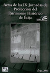 Research paper thumbnail of 2011. Antonio Martín Pradas e Inmaculada Carrasco Gómez (COORS). Actas de las IX Jornadas de Protección del Patrimonio Histórico de Écija: “Intervención y conservación del Patrimonio mueble e inmueble ecijano”.  Asociación de Amigos de Écija. Écija, 2011. 311 Paginas.