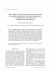 Research paper thumbnail of The unique nature of fatigue in multiple sclerosis: prevalence, pathophysiology, contributing factors and subjective experience