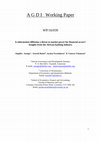 Research paper thumbnail of Is information diffusion a threat to market power for financial access? Insights from the African banking industry