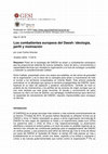 Research paper thumbnail of Los combatientes europeos del Daesh: ideología, perfil y motivación