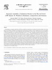 Research paper thumbnail of Seasonal variability of plankton blooms in the Ria de Ferrol (NW Spain): I. Nutrient concentrations and nitrogen uptake rates