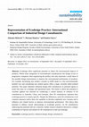 Research paper thumbnail of Representation of ecodesign practice: international comparison of industrial design consultancies