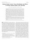 Research paper thumbnail of Reduced Folate Carrier: Tissue Distribution and Effects of Chronic Ethanol Intake in the Micropig