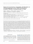 Research paper thumbnail of Impact of ocean barriers, topography, and glaciation on the phylogeography of the catfish Trichomycterus areolatus (Teleostei: Trichomycteridae) in Chile