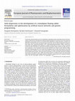 Research paper thumbnail of Solid dispersions in the development of a nimodipine floating tablet formulation and optimization by artificial neural networks and genetic programming