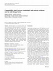 Research paper thumbnail of Compatibility study between trandolapril and natural excipients used in solid dosage forms