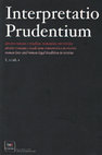 Research paper thumbnail of De verborum significatione e legal drafting tra lingua e diritto, in Interpretatio Prudentium, I, 2016, pp. 21-39.