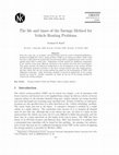 Research paper thumbnail of The life and times of the Savings Method for Vehicle Routing Problems