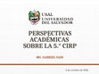 Research paper thumbnail of Perspectivas académicas sobre la 5ta CIRP