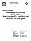 Research paper thumbnail of Informe Físico Cinética