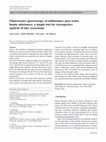 Research paper thumbnail of Fluorescence spectroscopy of sedimentary pore-water humic substances: a simple tool for retrospective analysis of lake ecosystems