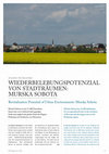 Research paper thumbnail of Wiederlebungspotenzial von Stadträumen: Murska Sobota; Revitalisation Potential of Urban Environments: Murska Sobota