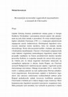 Research paper thumbnail of M. Kowalczyk, Rewizjonizm terytorialny węgierskich nacjonalistów a stosunek do Chorwatów [w:] „Eryda”, Nr 2 (2015): „Nacjonalizm. Głos narodu czy polityczna dewiacja?”, s. 99-119; ISSN 2450-288X