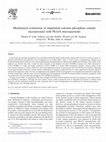 Research paper thumbnail of Mechanical evaluation of implanted calcium phosphate cement incorporated with PLGA microparticles