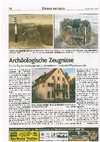 Research paper thumbnail of Archäologische Zeugnisse. Fünfter Tag der Archäologie am 13. November im Landgasthof Engelmannsbäke, in: Visbek aktuell 24 (Oktober 2016) 12 (newspaper article).