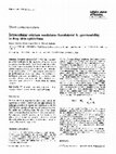 Research paper thumbnail of Intracellular calcium modulates basolateral K+-permeability in frog skin epithelium