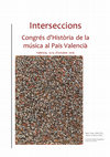 Research paper thumbnail of Interseccions. Congrés d’Història de la música al País Valencià. Programa definitiu