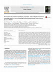 Research paper thumbnail of Assessment of Potential Probiotic Properties of Lactic Acid Bacteria and Yeast Strains