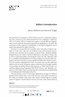 Research paper thumbnail of Introduction to Linguistics and the Human Sciences 4.1