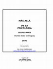 Research paper thumbnail of Osho Mas Alla De La Sicologia 2