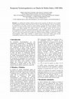 Research paper thumbnail of Respuesta termorregulatoria a un dipolo de media onda a 1800 MHz