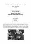 Research paper thumbnail of Jacques Derrida_PENSARE AL NON VEDERE_Bergamo 2016