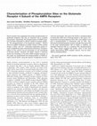 Research paper thumbnail of Characterization of Phosphorylation Sites on Histone H1 Isoforms by Tandem Mass Spectrometry