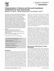 Research paper thumbnail of Characterization of histones and their post-translational modifications by mass spectrometry