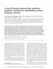 Research paper thumbnail of A novel histone deacetylase pathway regulates mitosis by modulating Aurora B kinase activity