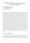 Research paper thumbnail of O problema da autenticidade do conhecimento: uma breve apresentação