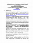 Research paper thumbnail of PROBLEMAS SOCIALES EN LAS BAMBAS: UNA MIRADA DESDE LA INGENIERIA QUIMICA