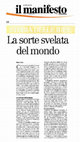 Research paper thumbnail of La sorte svelata del mondo: cieca fortuna