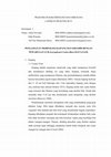 Research paper thumbnail of PENGAMATAN MORFOLOGI KAPANG DAN KHAMIR DENGAN PEWARNAAN LCB (Lactophenol Cotton Blue) DAN LUGOL