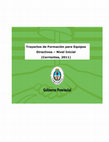 Research paper thumbnail of Trayectos de Formación para Equipos Directivos – Nivel Inicial (Corrientes, 2011)