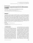 Research paper thumbnail of Incomplete cooperation-based service differentiation in WLANs