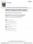 Research paper thumbnail of AGROBIOTECHNOLOGY IN AUSTRALIA: ISSUES OF CONTROL, COLLABORATION AND SUSTAINABILITY