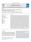 Research paper thumbnail of Identifying the characteristics of organic soil amendments that suppress soilborne plant diseases