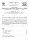 Research paper thumbnail of Biotechnological advances in mango ( Mangifera indica L.) and their future implication in crop improvement — A review