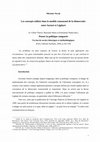 Research paper thumbnail of Les concepts utilisés dans le modèle consensuel de la démocratie: entre Sartori et Lijphart