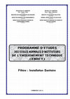 Research paper thumbnail of REFERENTIEL DE FORMATION DES ENIET DU CAMEROUN  2013