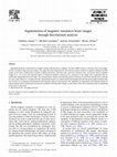 Research paper thumbnail of Segmentation of magnetic resonance brain images through discriminant analysis